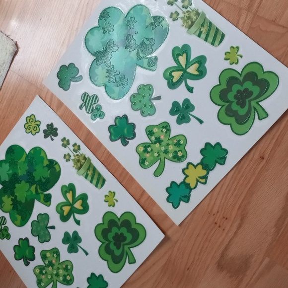 8 Happy St.Patrick's Day Window Clings Decorations - Picture 5 of 6
